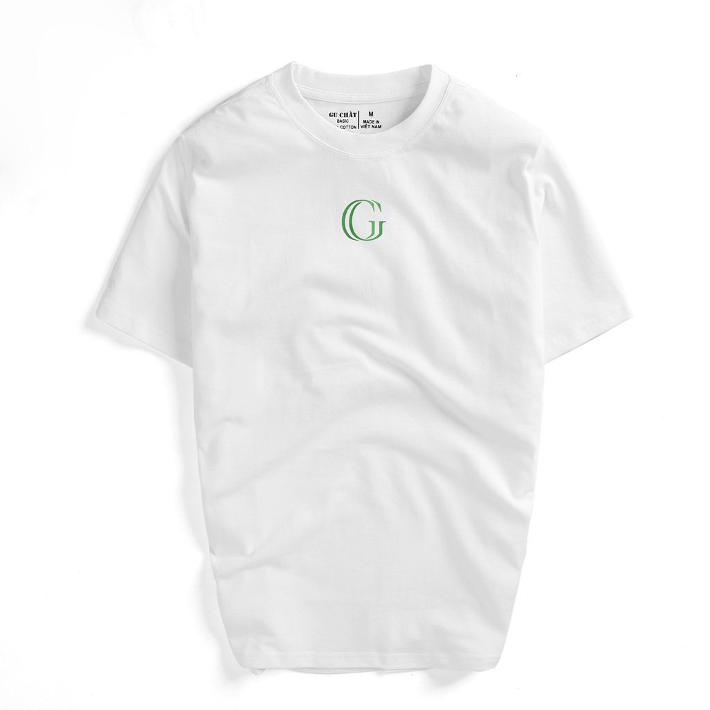 Áo Thun Nam Basic GU CHẤT, Vải Cotton Mền Mịn, Dày Dặn, Độ Bền Cao - GUTN14