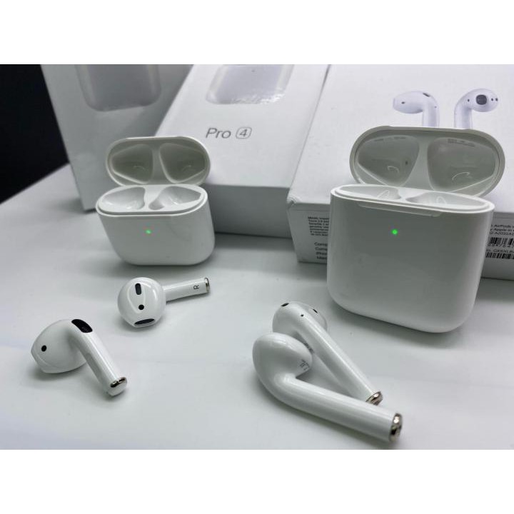 Tai Nghe Bluetooth 5.0 Airpod Pro 4 Định Vị,Đổi Tên,Cảm Biến 1 Chạm,Pin Tốt,Âm Thanh Hoàn Hảo,Giá Tốt Nhất