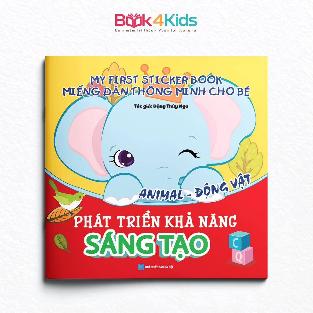 Sách - Miếng Dán Thông Minh Cho Bé - Phát Triển Khả Năng Sáng Tạo - My First Sticker Book - Combo 3 Cuốn