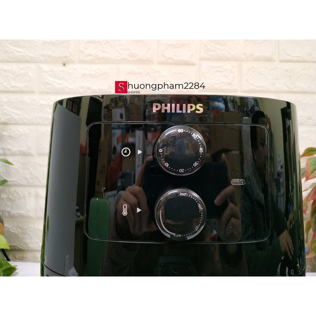 Nồi Chiên Không Dầu Philips HD9200 - Hàng Chính Hãng