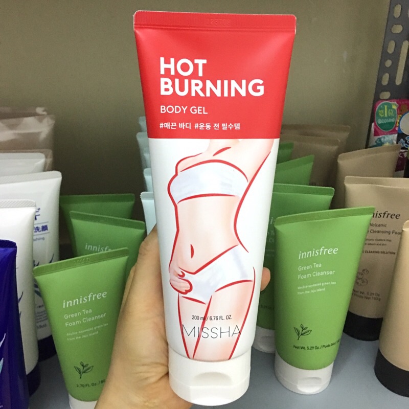 Tan mỡ 💋FREESHIP💋 Tan mỡ MISSHA Hot Burning Perfect Body Gel 200ml