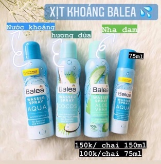 Xịt khoáng dưỡng ẩm Balea