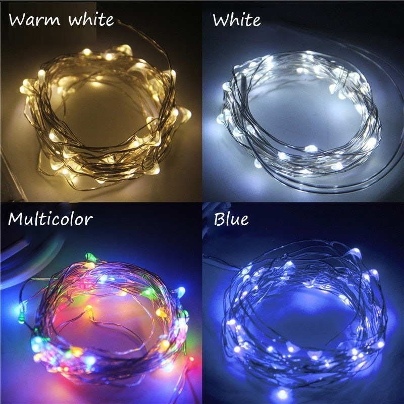 Dây Đèn Led 5 / 10m Trang Trí Không Thấm Nước