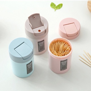 Hủ đựng tăm xỉa răng, lọ đựng tăm nhựa thiết kế trang nhã