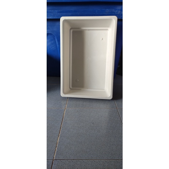 Khay Nhựa Nuôi Cá màu Xanh - 50x35x14