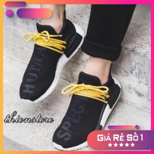 Giày Adidas NMD Human Race Giày Nmd Human Race Đen vàng Giày NMD Human Black Yellow Sale 11 -op1 "