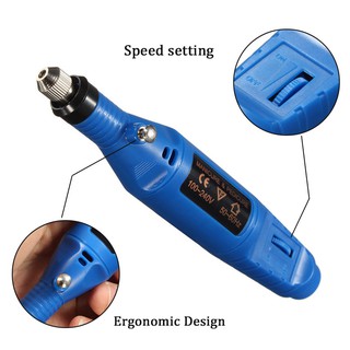 Máy điêu khắc mini gỗ kim loại cằm tay tiện dụng