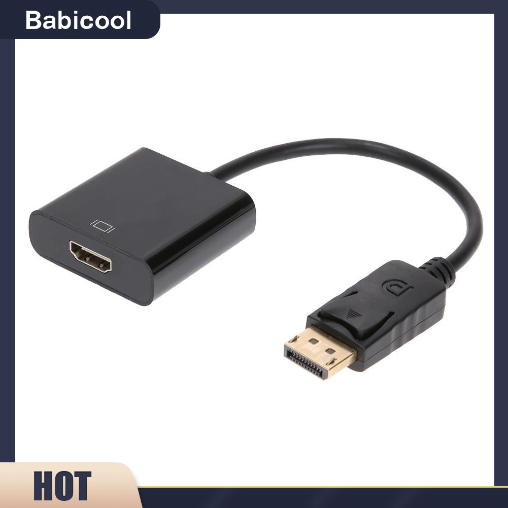 [COD]BA-♦♦Cáp chuyển đổi DP DisplayPort sang HDMI Video hỗ trợ 1080P