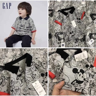 ÁO POLO MICKY GHI XUẤT DƯ CHO BÉ( phom nhỏ)