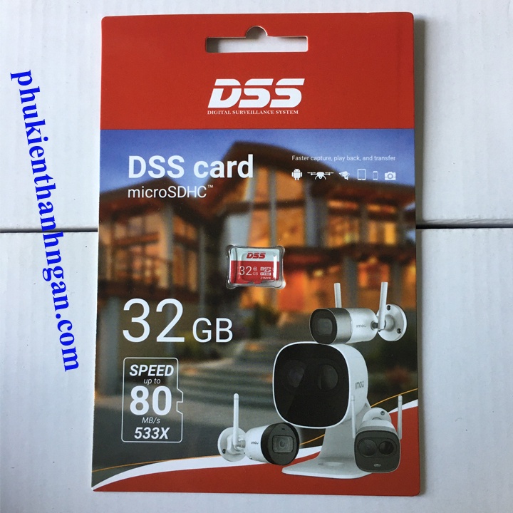 Thẻ Nhớ 32G DSS Chuyên Camera - Thẻ Nhớ Cao Cấp | BigBuy360 - bigbuy360.vn