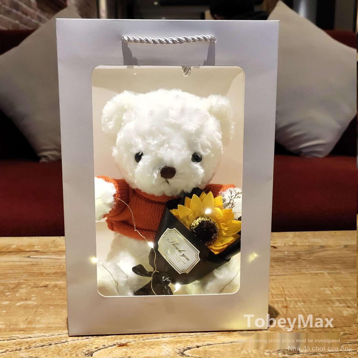 Thú Nhồi Bông Hình Gấu Teddy Xinh Xắn