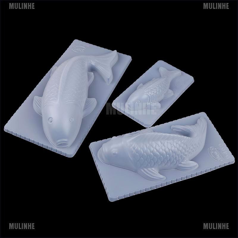 Khuôn Nhựa Làm Bánh Tạo Hình Cá Koi 3D Độc Đáo Tiện Dụng