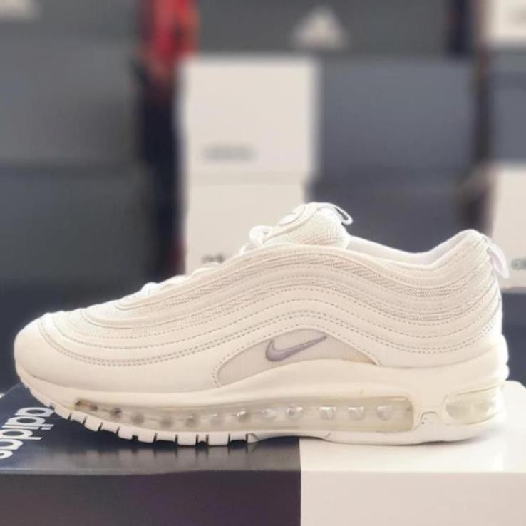 [Sale 3/3]Giày thể thao Nike Air Max 97 trắng kem, nhiều size, real 2hand -Ta1