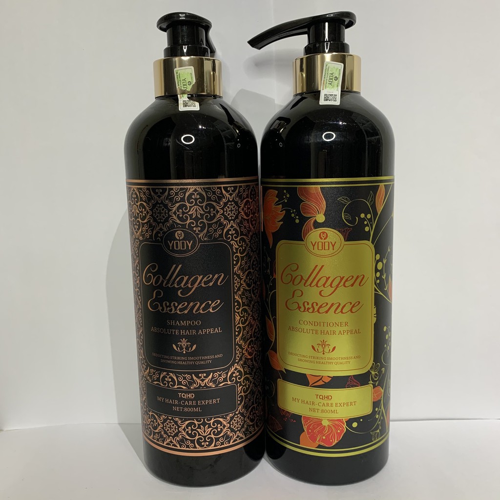Cặp Dầu Gội Xả YODY Collagen 800ML | Siêu Phục Hồi Tóc Khô Xơ, Chẻ Ngọn,Giảm Gãy Rụng | Hàng Chính Hãng | BigBuy360 - bigbuy360.vn