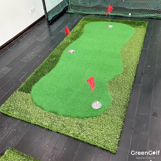 Thảm tập putting golf kích thước 1.253m/ tặng kèm 3 bóng golf/ phù hợp chơi putt golf tại nhà/ văn phòng/...