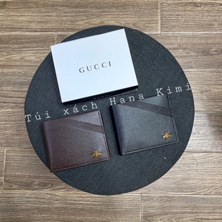 Ví nam dáng ngang hoạ tiết con ong Full Box 🎁