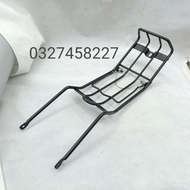 Baga giữa, để đồ gắn xe DREAM lùn màu đen bọc nhựa xịn