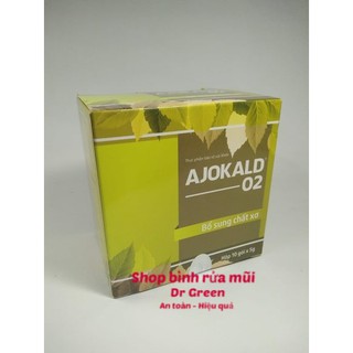 AJOKALD 02 Bổ Sung Chất Xơ Giảm Táo Bón Hộp 10 Gói