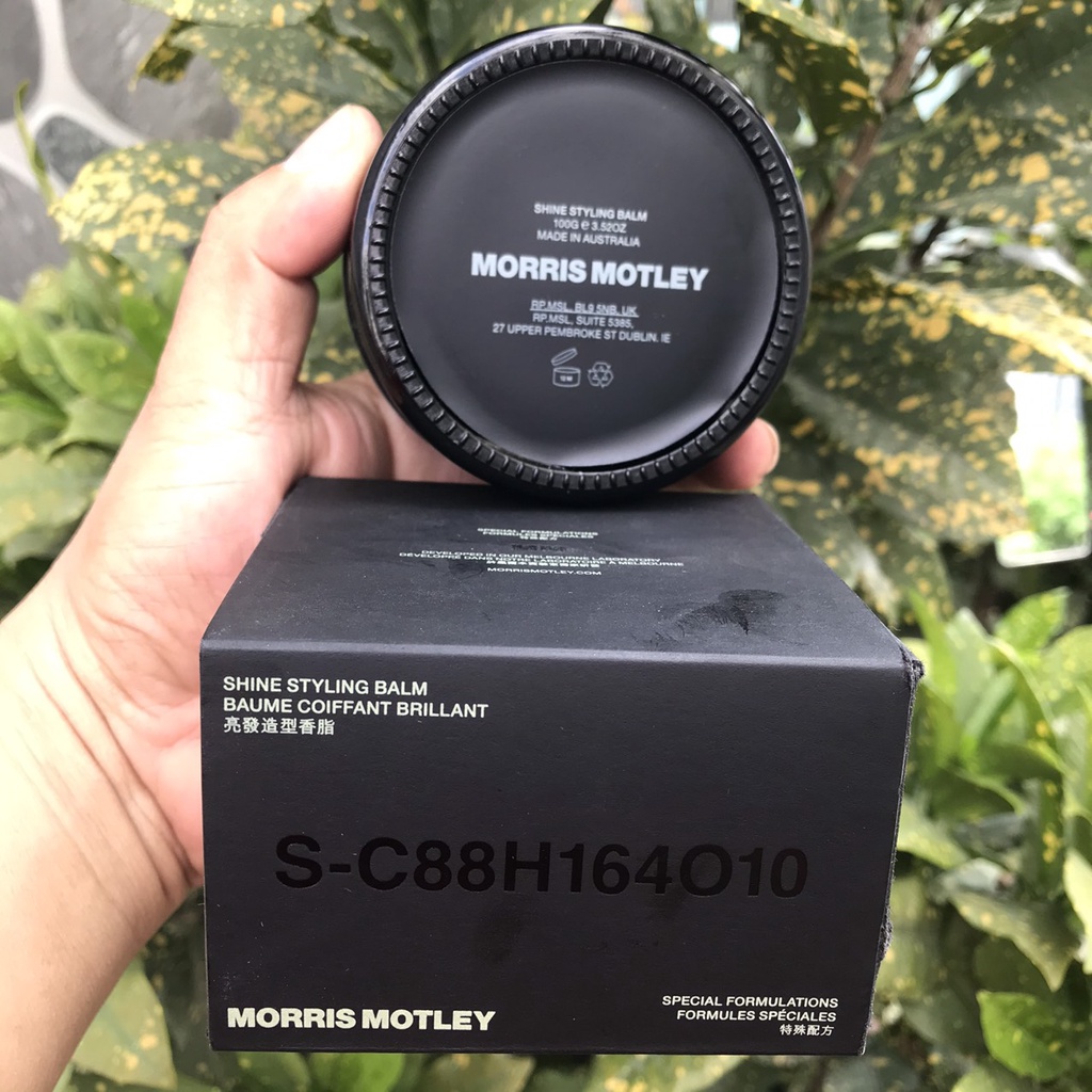 Sáp vuốt tóc nam cao cấp Morris Motley Shine Styling Balm –