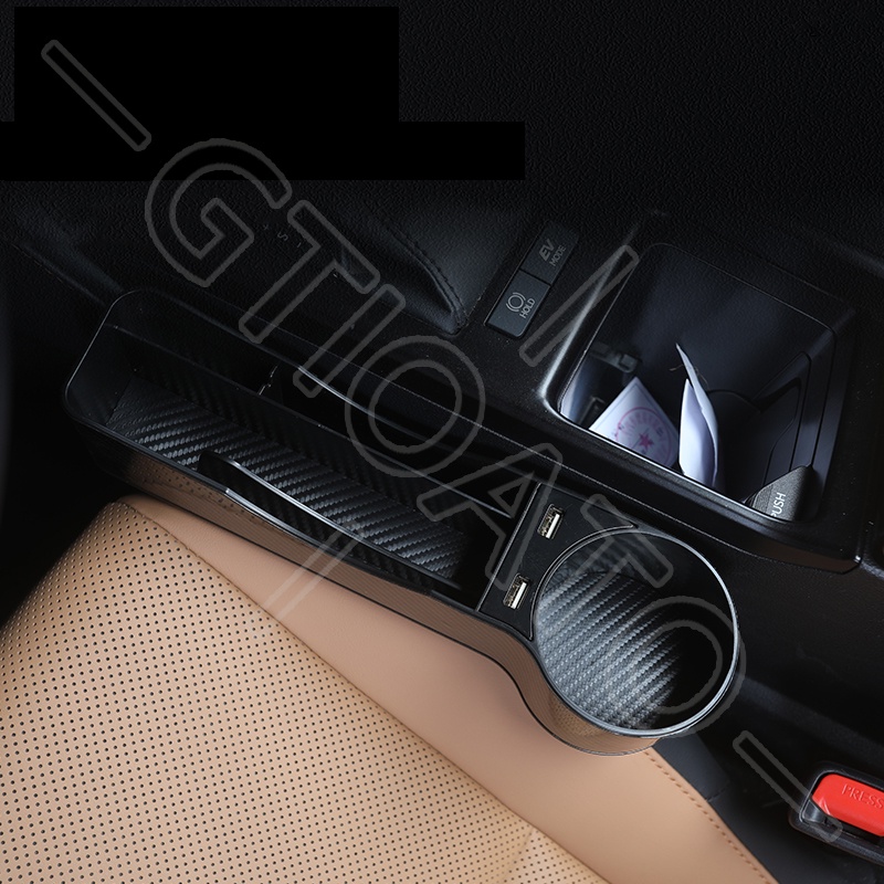 GTIOATO Khay Để Đồ Khe Ghế Ô Tô Khay ĐựNg Đồ Ô Tô Khay Đựng Đồ Khe Ghế Ô Tô Sợi Carbon Khay Đựng Đồ Đa Năng Cắm Khe Ghế Xe Đồ Đa Năng Cắm Khe Ghế Ô Tô Cho Mitsubishi L300 L200 Xpander Cross Outlander Attrage Xpander Lancer Space Star Mirage