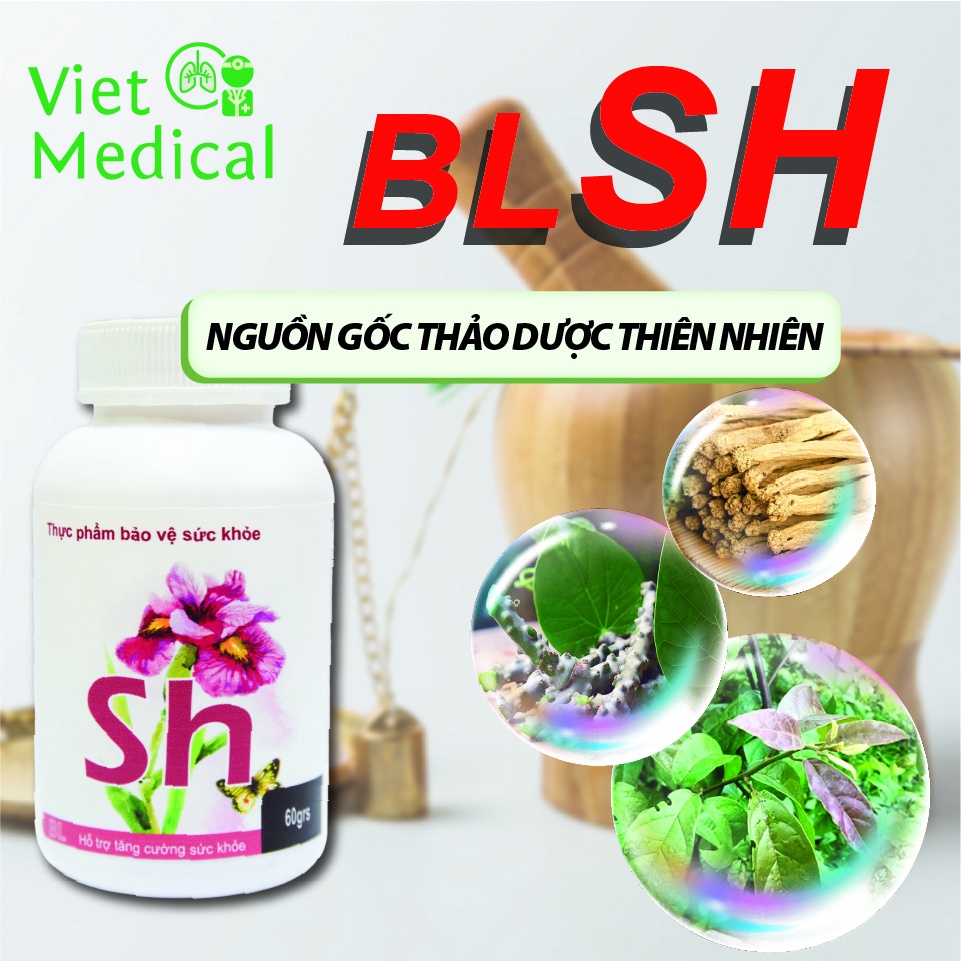 Viên uống BLSH Việt Medical Tăng cường sức khỏe hộp 60 viên
