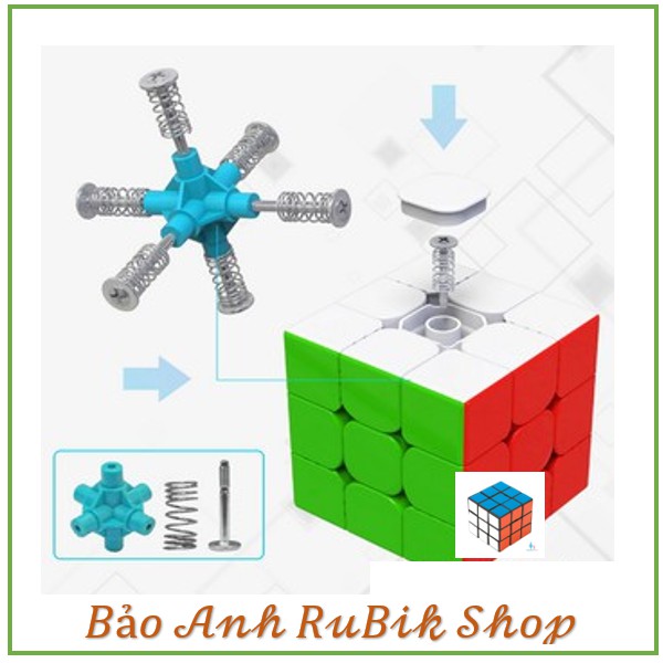 Rubik 3x3 Little Yuxin Magic M 3x3 Magnetic Rubic Nam Châm ( Mã RB80 )