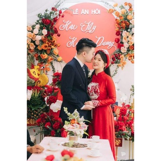 Áo dài cưới 2tà (tây thi)
