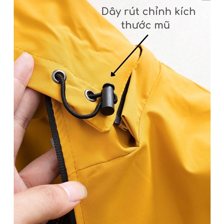Áo khoác gió nam nữ, bộ đồ đôi thu đông chống nước cao cấp siêu ấm AG01