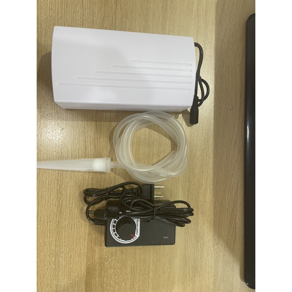 Bơm điện chuyên dụng Airpac bơm cột khí, túi khí chống sốc, bóng bay, phao bơi