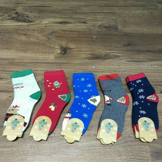 TẤT NOEL CỔ CAO SÉT 5 ĐÔI
