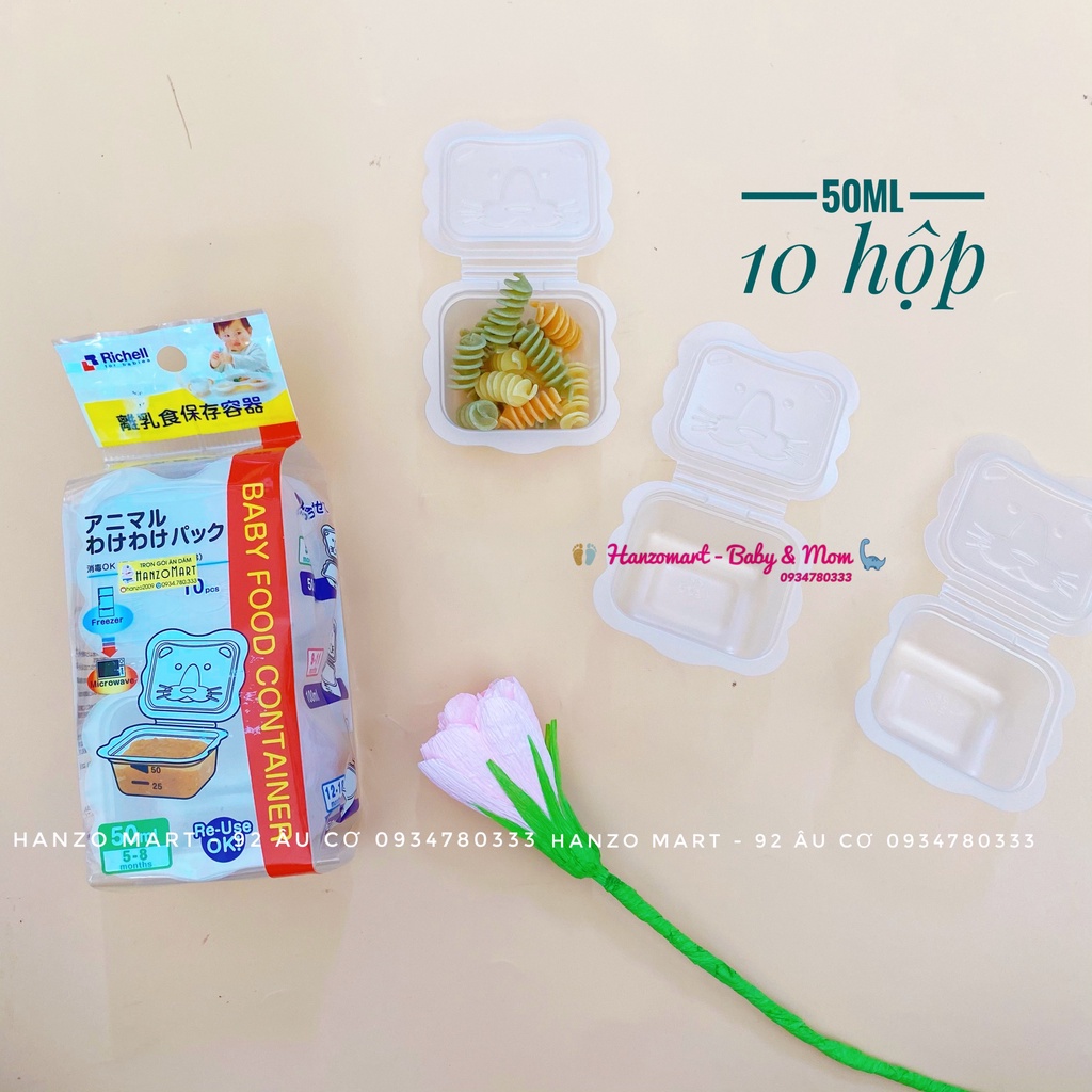 Khay trữ đông đồ ăn dặm chia thức ăn cho bé