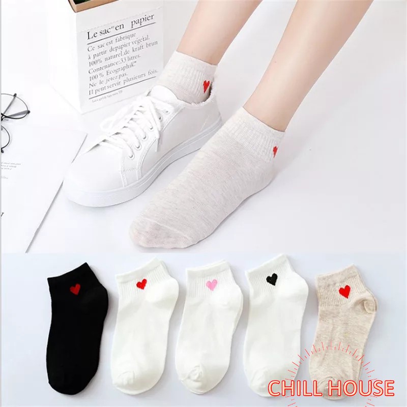 Combo 10 đôi tất tim hot hit T755 - CHILLHOUSE