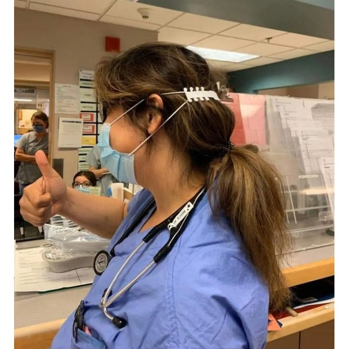 Tai giả hỗ trợ đeo khẩu trang không đau