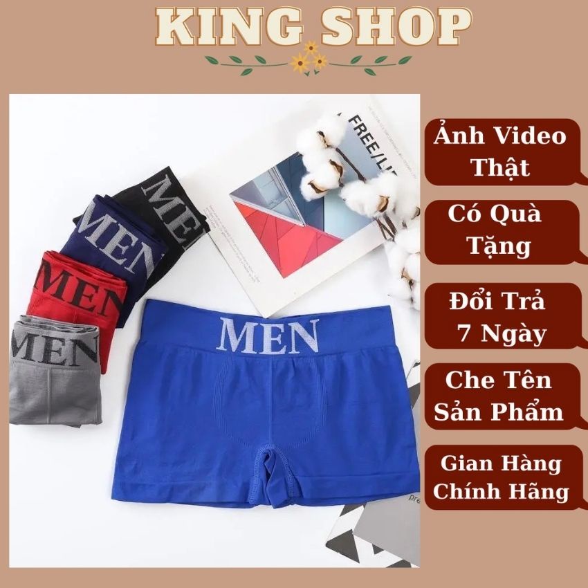 Quần lót nam Men cao cấp - Quần sịp đùi nam cao cấp co giãn 4 chiều