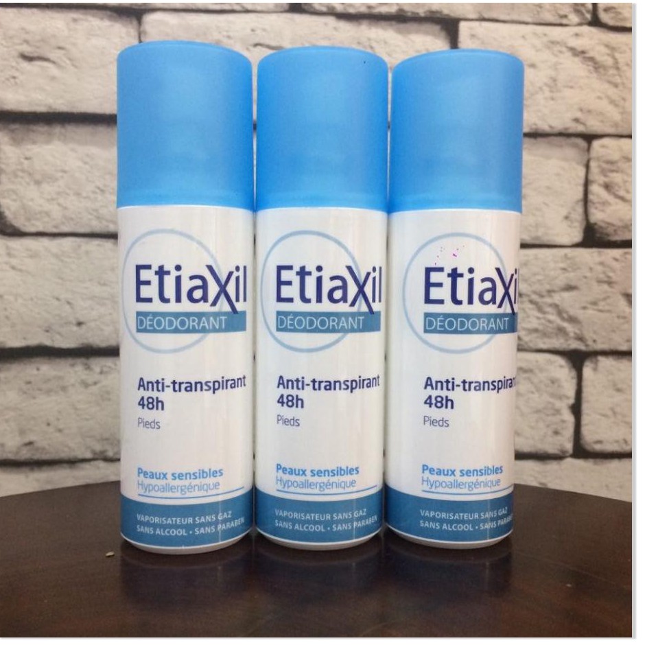 [Mã giảm giá mỹ phẩm chính hãng] Xịt Etiaxil Deodorant Anti-Transpirant 48h - Xịt Khử Mùi Cho Cơ Thể [Nhiều Loại Dung Tí