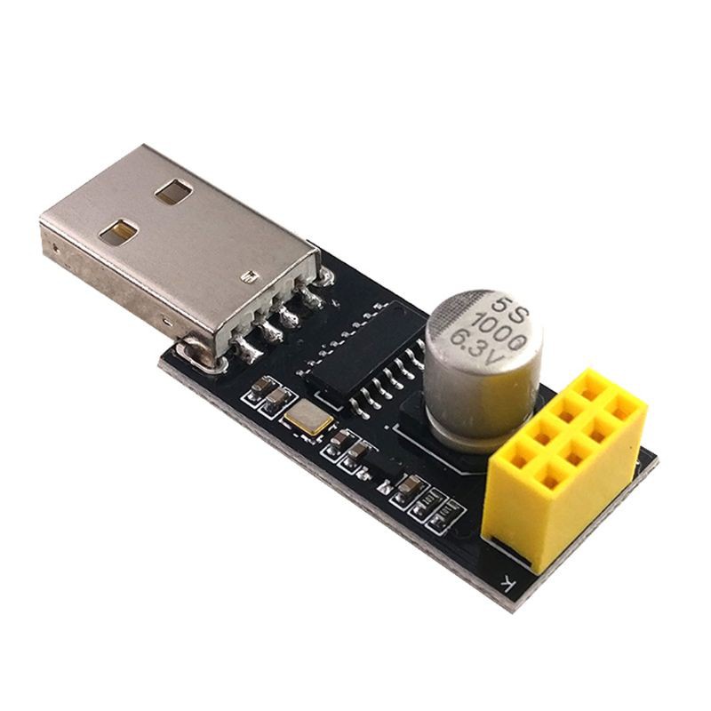 WER ESP01 Programmer Adapter UART GPIO0 CH340G USB to ESP8266 ESP-01 CH340G Serial Wireless Wifi Development Board Module