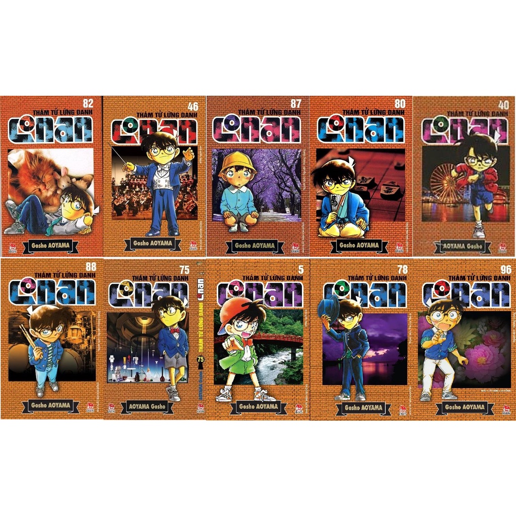 Sách - Combo Conan - 15 quyển