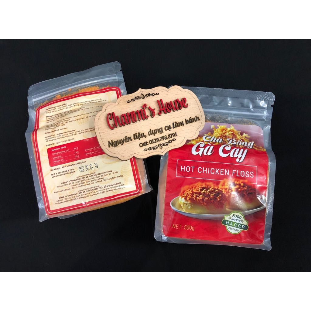 Ruốc gà cay gói chia lẻ 100gr