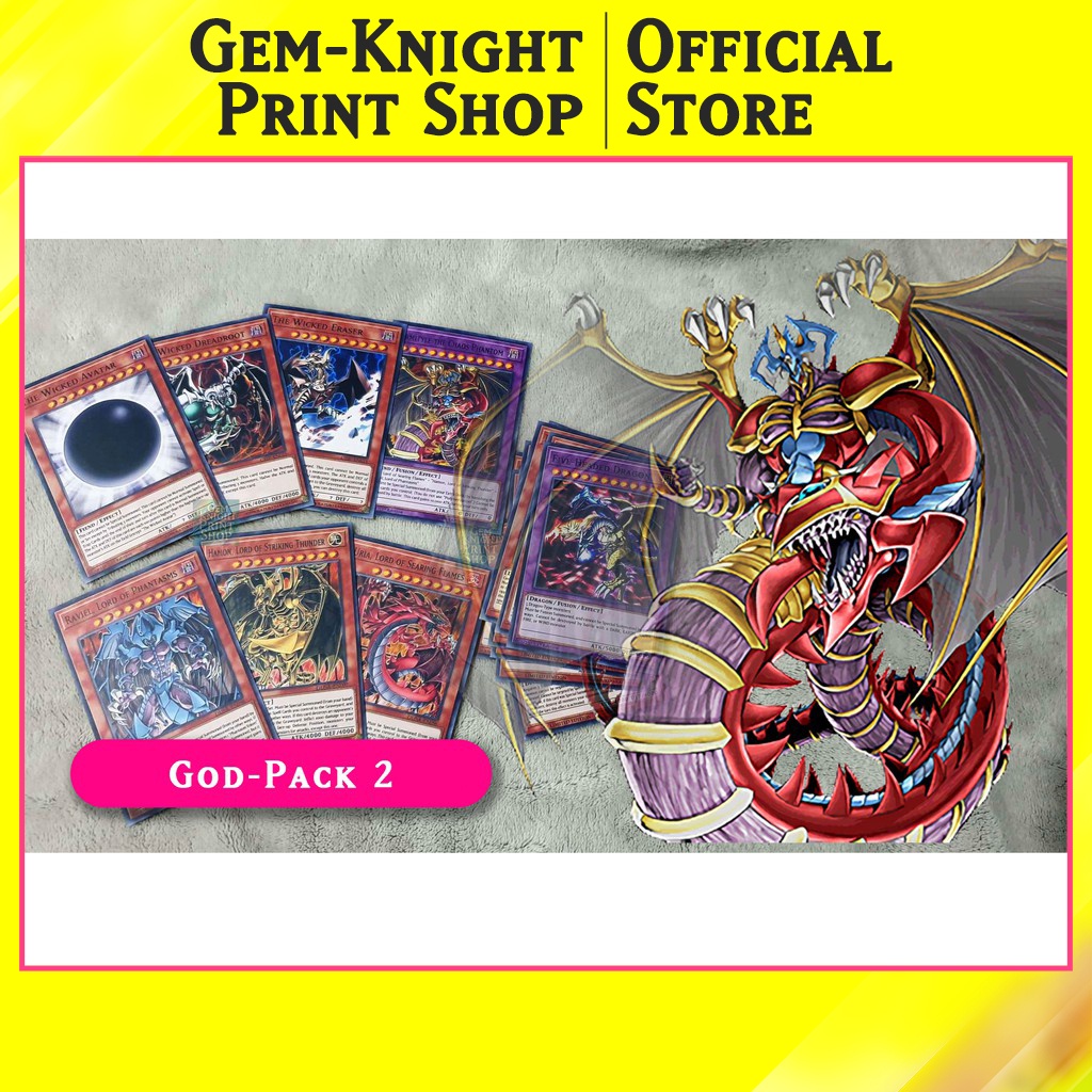 [Bài In] Bộ bài Yugioh – Combo Tam Ảo Ma – God Pack 2