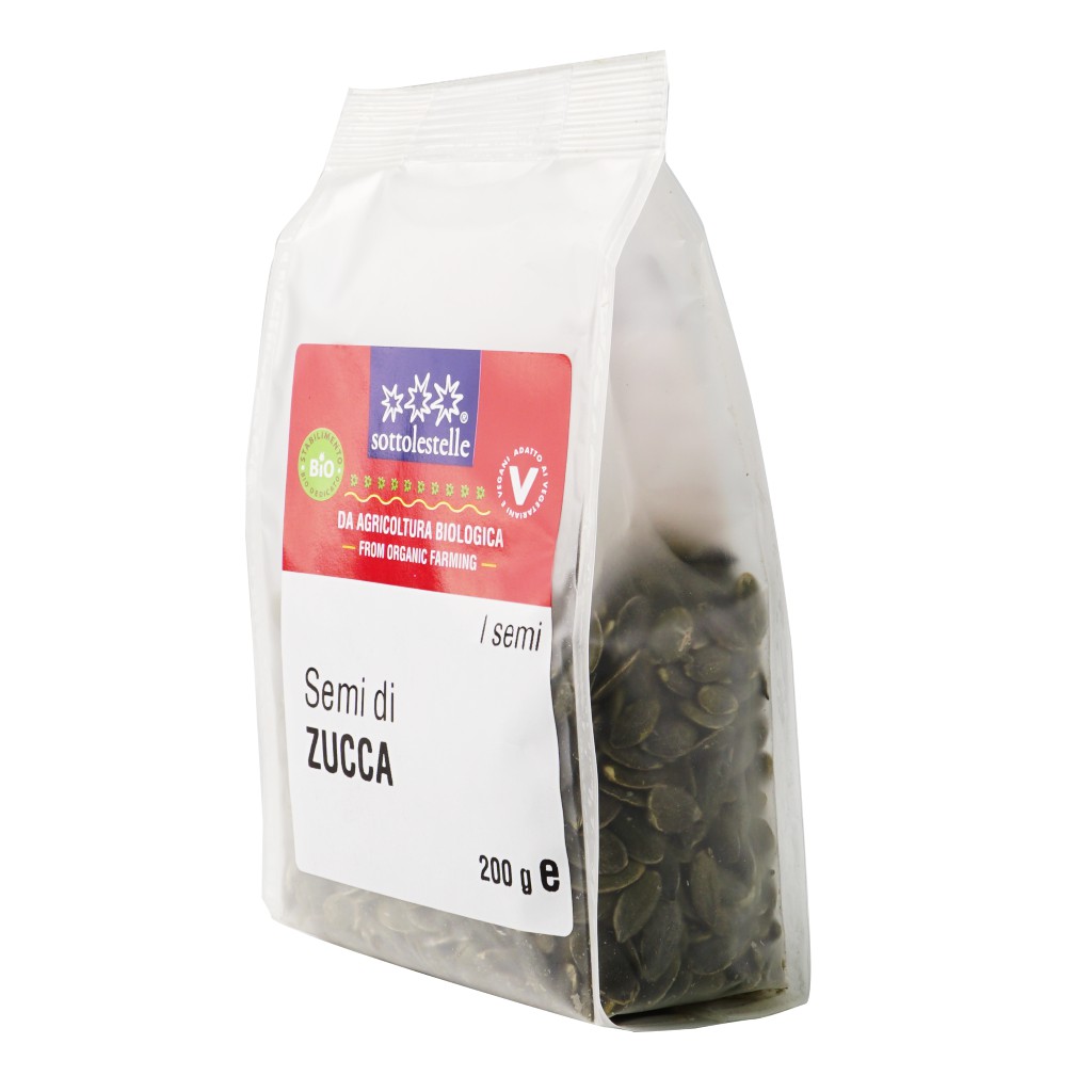 Hạt bí hữu cơ tách vỏ - Sottolestelle - 200g - HCMShop