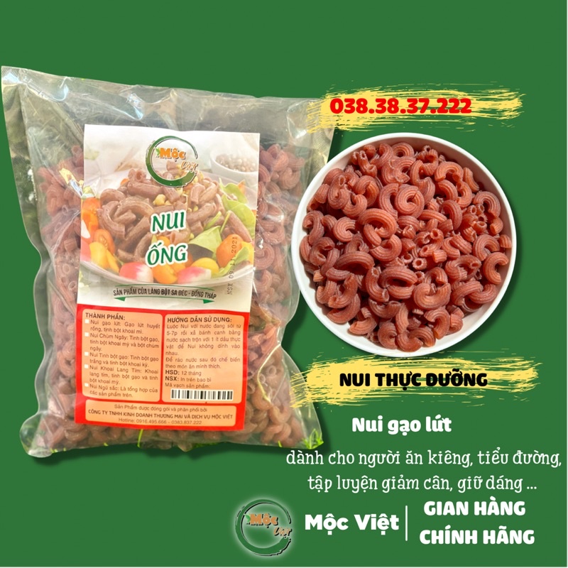 Nui gạo Lứt - Chính hãng Mộc Việt