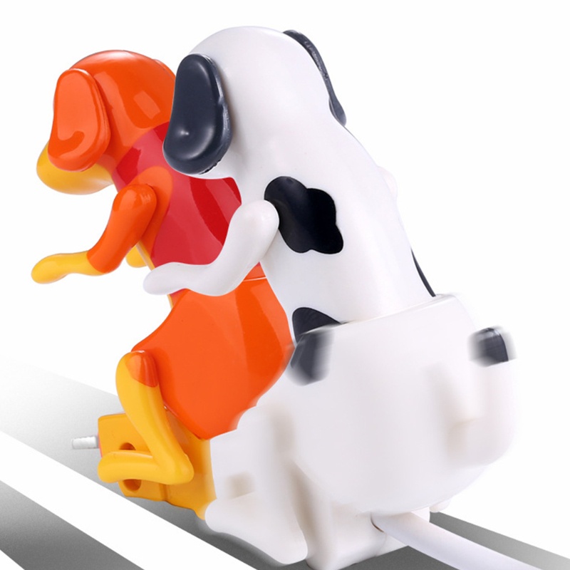 Dây Cáp Sạc USB Truyền Dữ Liệu Nhanh Type-C Hình Chú Chó Humping Vui Nhộn Cho Điện Thoại Di Động