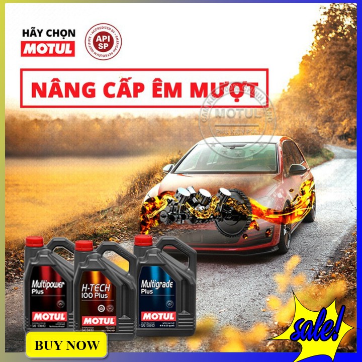 Dầu Nhớt Xe Hơi Motul Multipower Plus 10W40 Bình 4 Lít Hàng Chính Hãng Check Code