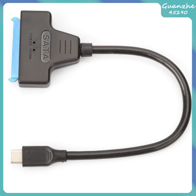 6.6 Big Sale 【GZ】 SATA Easy Drive Cable 22PIN to USB 3.1 cable 2.5-inch SSD single head Type-C data cable