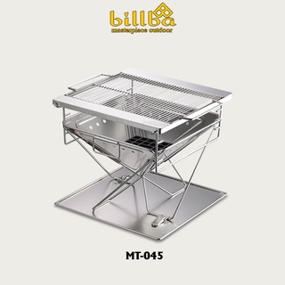 Bếp Nướng BBQ Than Hoa Dùng Đi Du Lịch Dã Ngoại Ngoài Trời Có Thể Gấp Gọn Campingmoon MT-045 - Bilba Outdoor