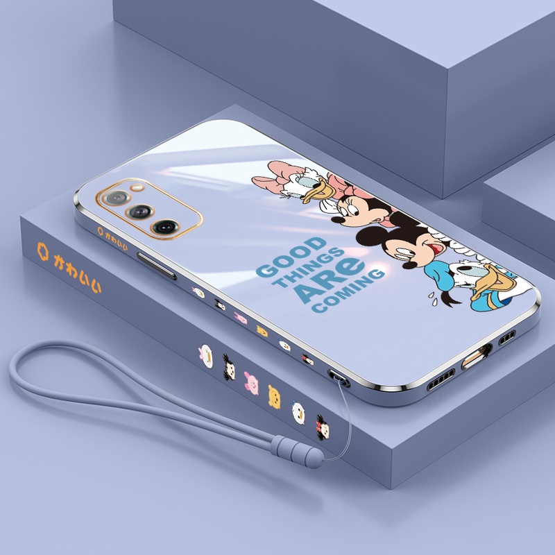 Ốp Điện Thoại silicone In Hình Nhân Vật Disney Cho Samsung S10 Samsung S10plus Samsung S20 Samsung S20fe S20plus S20Ultra