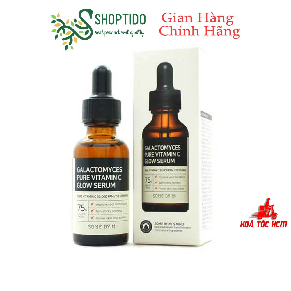 Tinh Chất Some By Mi Dưỡng Sáng Da Và Làm Đều Màu Da Galactomyces Pure Vitamin C Glow 30ml