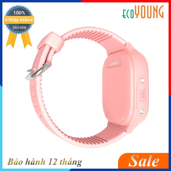 [Siêu sale] Đồng hồ định vị trẻ em ecoWatch E3C- Chống nước - Hồng