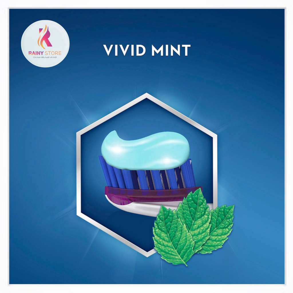 Kem đánh răng trắng sáng Crest 3D White Ultra 3 in 1 Benefits Vivid Mint 158g chính hãng của Mỹ