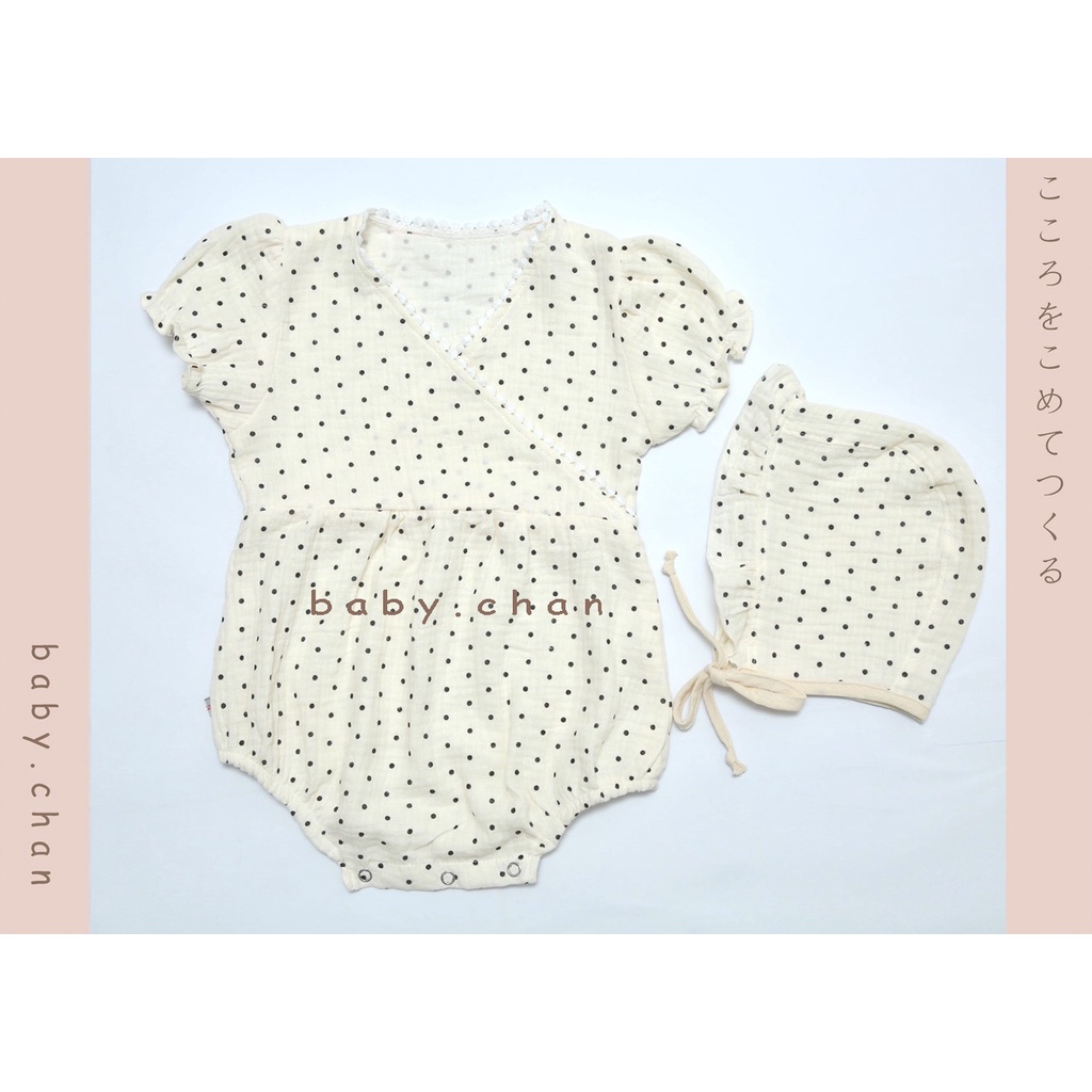 Áo liền quần bé gái, bodysuit cho bé sơ sinh,6 tháng, 1 tuổi vải cotton thấm hút mồ hôi, mềm mịn.